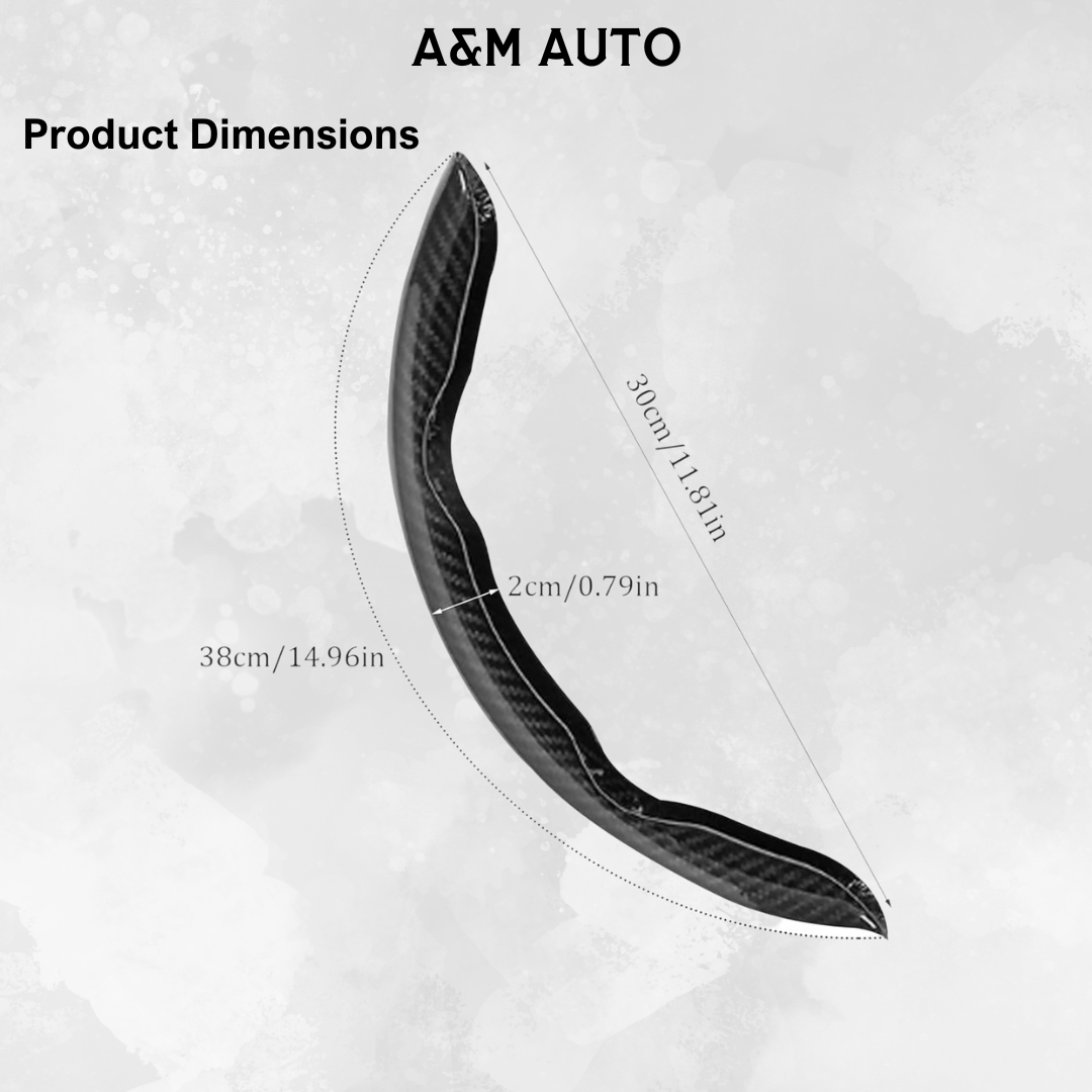 Carbon Fibre Car Steering Cover