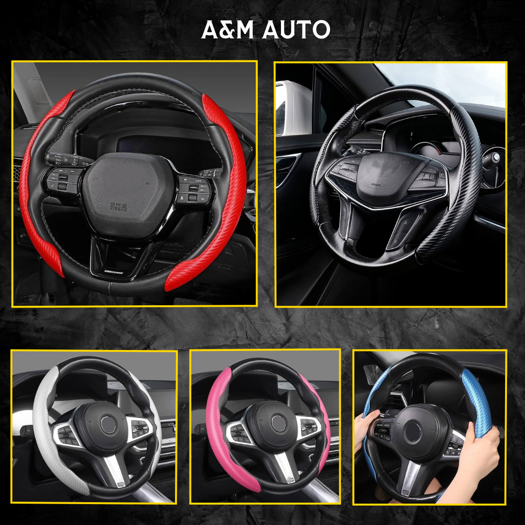 Carbon Fibre Car Steering Cover